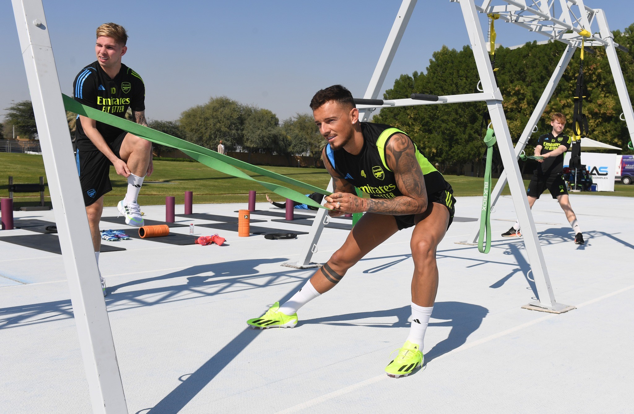 Thái độ của dàn sao Arsenal trên sân tập sau 3 thất bại liên tiếp - Bóng Đá