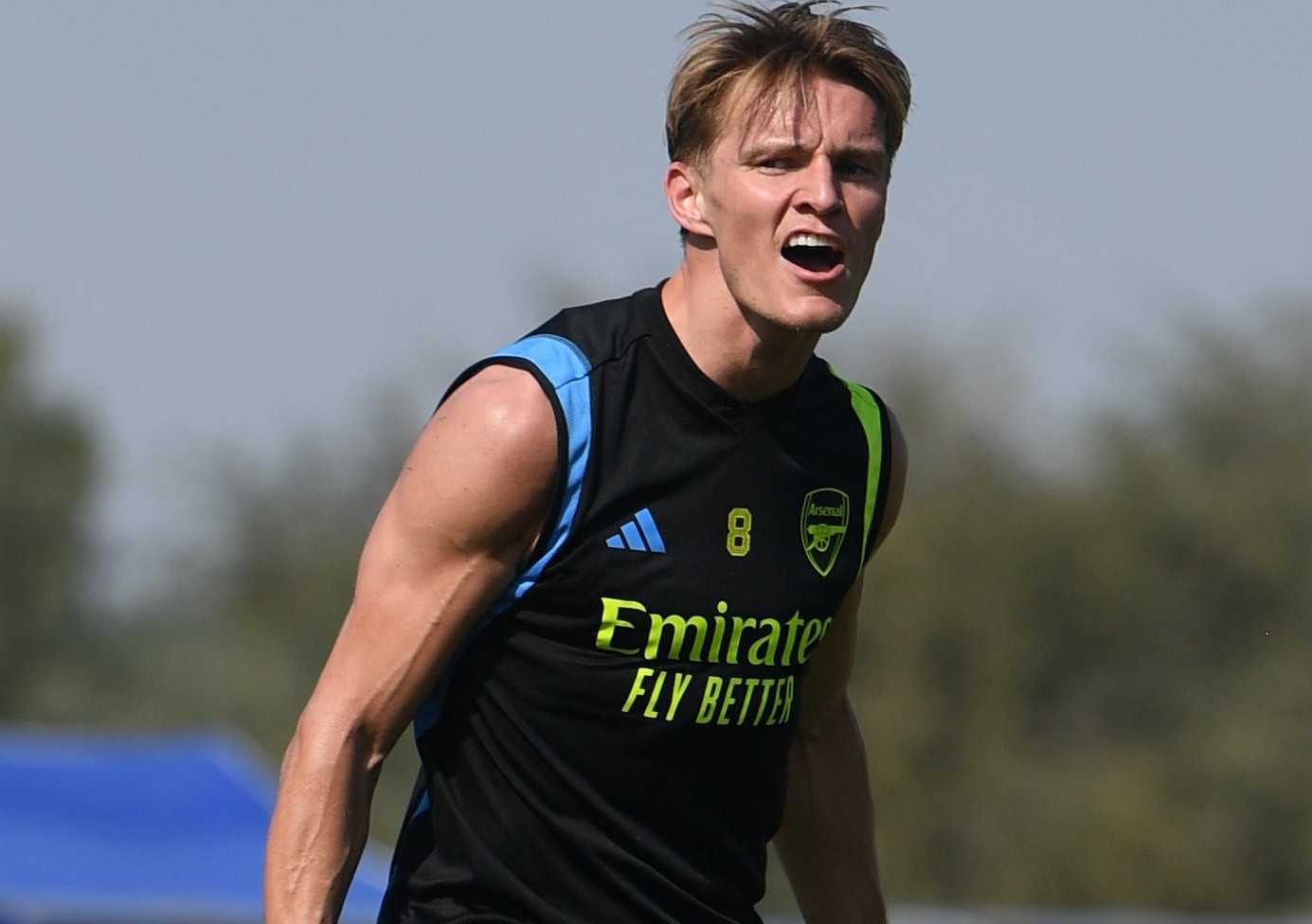 Buổi tập của Arsenal; Odegaard và Arteta suy tư - Bóng Đá