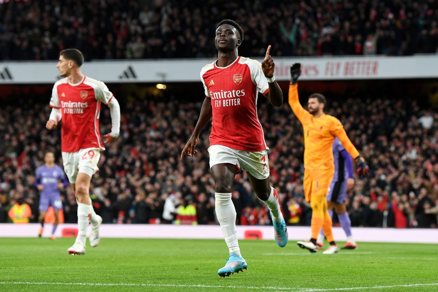 TRỰC TIẾP Arsenal 1-0 Liverpool (H1): Saka mở điểm cho Arsenal - Bóng Đá
