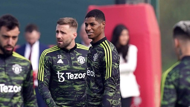 5 things spotted from Man Utd training as four stars return including Marcus Rashford - Bóng Đá