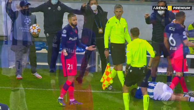 Ẩu đả liên hoàn ở trận Porto - Atletico Madrid - Bóng Đá