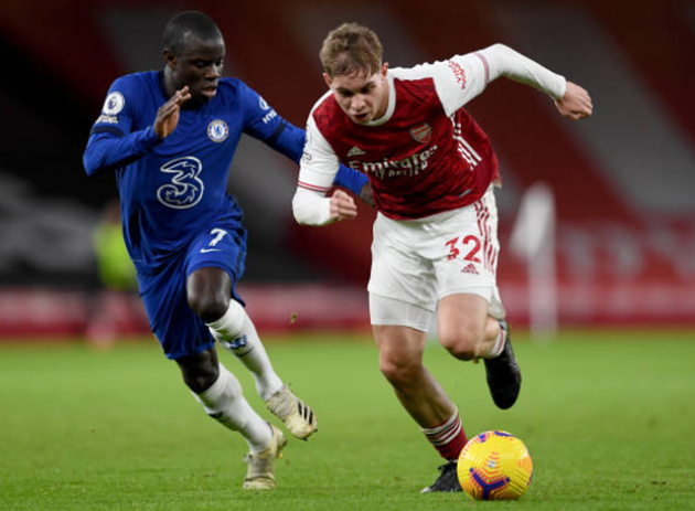 Màn trình diễn của Emile Smith Rowe - Bóng Đá