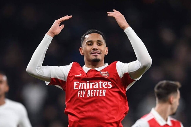 William Saliba and Arsenal stars could get new shirt numbers if £134m double transfer is sealed - Bóng Đá