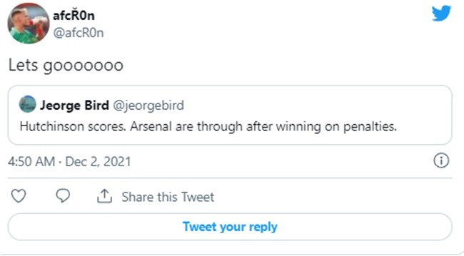 NHM Arsenal ca ngợi Hutchinson - Bóng Đá