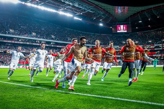 Ronaldo đau đớn nhìn Serbia giành tấm vé dự World Cup 2022 - Bóng Đá