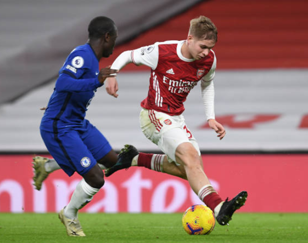 Màn trình diễn của Emile Smith Rowe - Bóng Đá