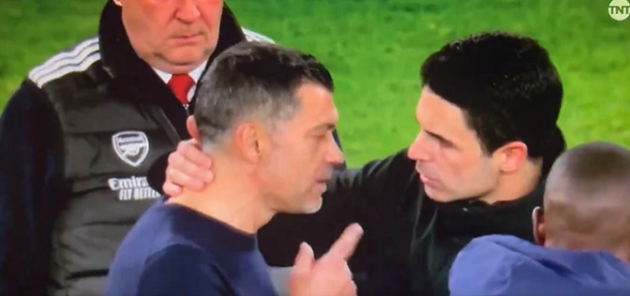 Arteta bị cáo buộc xúc phạm gia đình HLV Porto - Bóng Đá