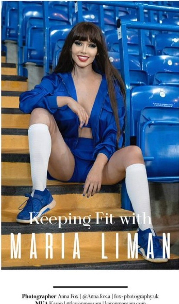 Siêu mẫu Maria Liman - Bóng Đá