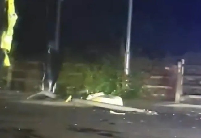 Ảnh Rashford gặp tai nạn - Bóng Đá