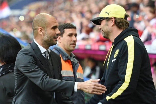 Klopp có thành tích đối đầu rất tốt trước Man City và Pep - Bóng Đá