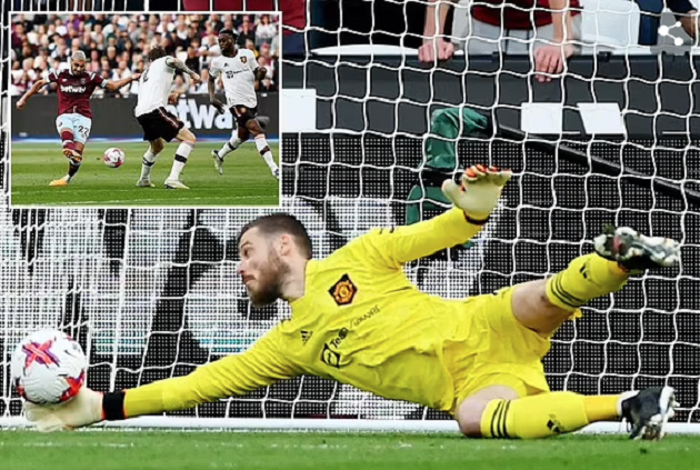 De Gea mắc sai lầm, Man Utd  - Bóng Đá