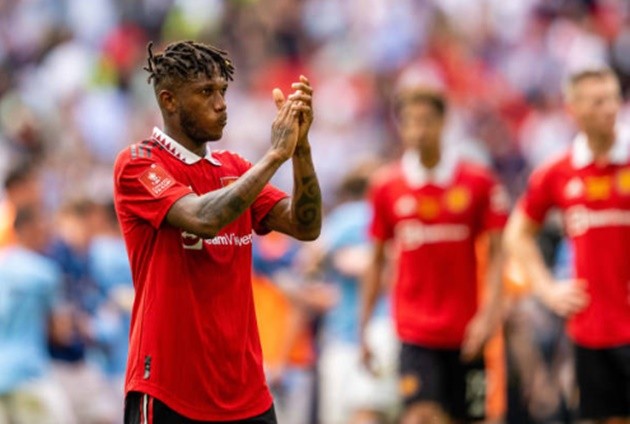 Fred delivers dismal performance as Man Utd lose out to Man City in FA Cup final - Bóng Đá