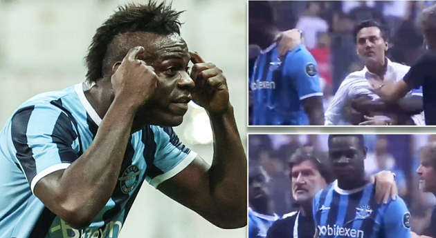 Balotelli sánh vai bên người đẹp bí ẩn - Bóng Đá