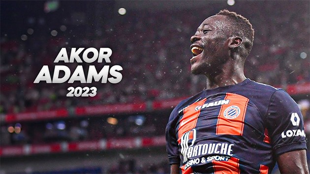 Akor Adams, ngôi sao người Nigeria của Montpellier - Bóng Đá