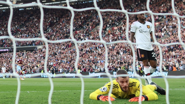 De Gea mắc sai lầm, Man Utd  - Bóng Đá