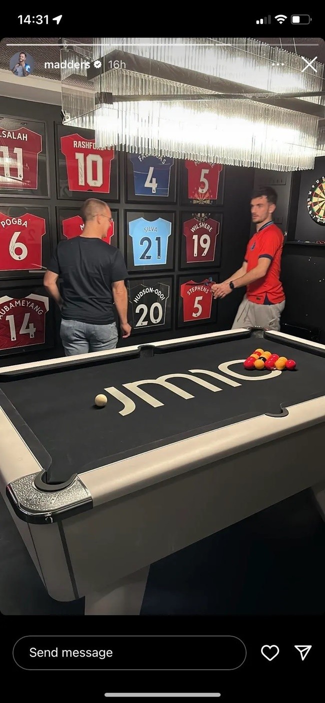 Inside Maddison’s ‘dream’ games room - Bóng Đá