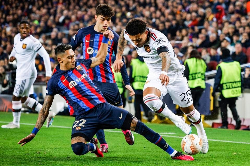 Barcelona respond to Manchester United swap offer involving Jadon Sancho and Raphinha - Bóng Đá