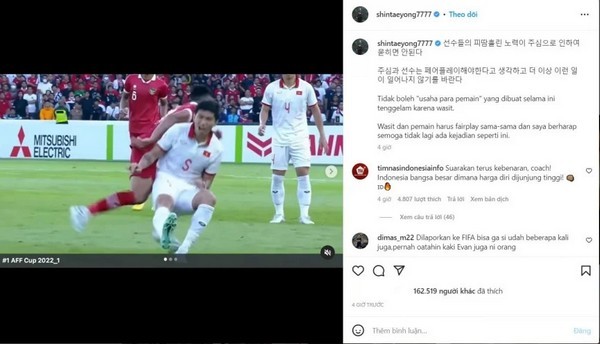 Ông Shin Tae-yong tấn công Văn Hậu; HLV Park: “Thắng tôi đi rồi hãy phát biểu” - Bóng Đá