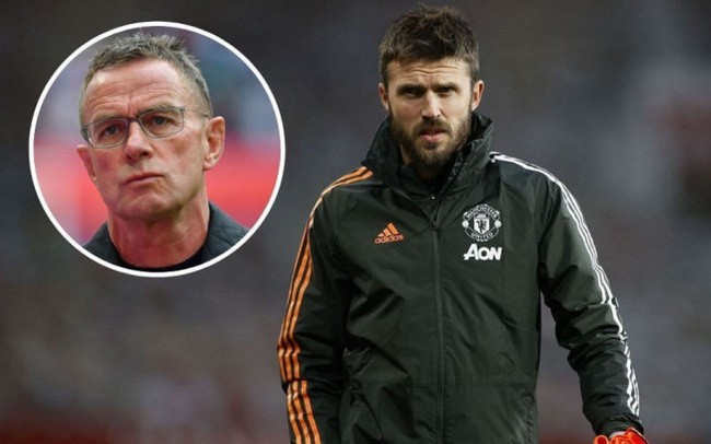 Man United's Michael Carrick yet to speak with interim manager Ralf Rangnick - Bóng Đá