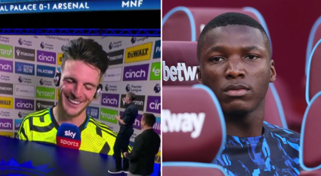 Arsenal star Declan Rice makes joke about Moises Caicedo’s transfer to Chelsea - Bóng Đá