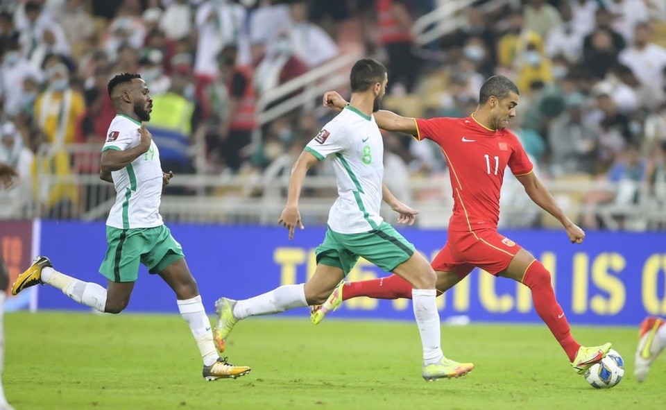 Tuyển Trung Quốc thua trận thứ 3 ở vòng loại World Cup - Bóng Đá