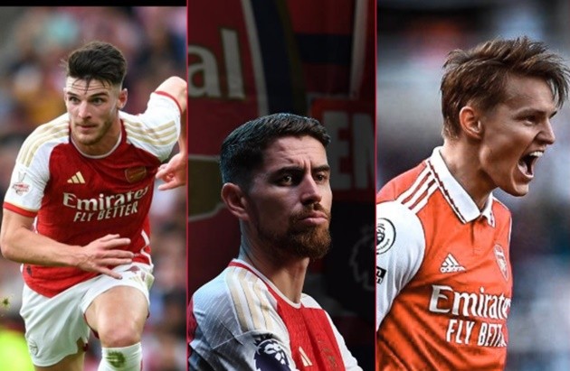 Declan Rice on what it’s like being partnered with players like Martin Ødegaard and Jorginho in midfield - Bóng Đá