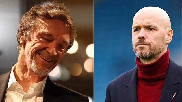 Erik ten Hag should see his responsibilities reduced following the arrival of Sir Jim Ratcliffe - Bóng Đá