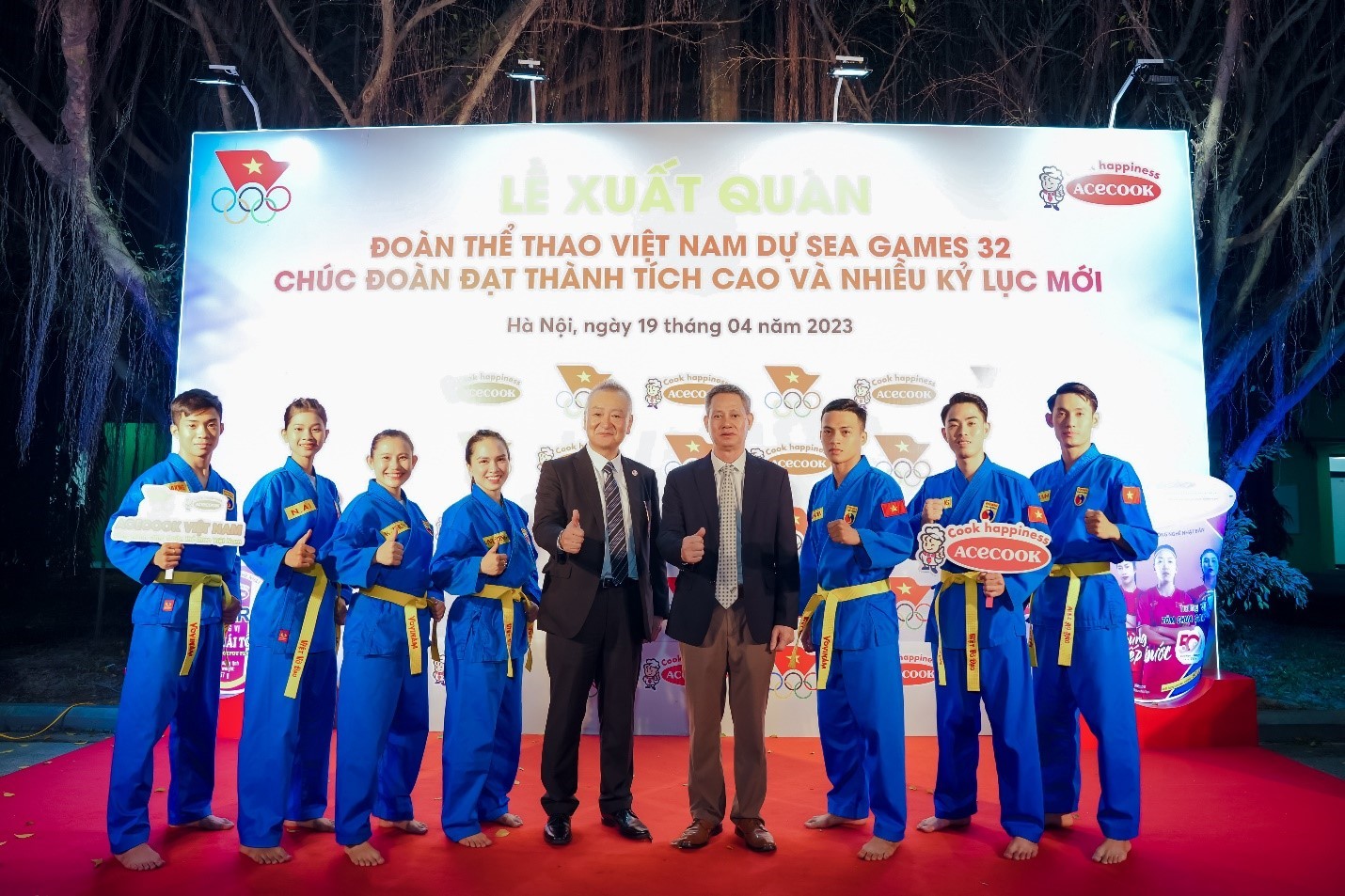 ACECOOK Việt Nam đồng hành cùng Đoàn thể thao Việt Nam dự SEA GAMES 32 - Bóng Đá
