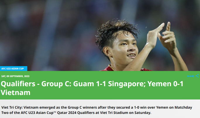Báo chí châu Á nói gì về U23 Việt Nam? - Bóng Đá