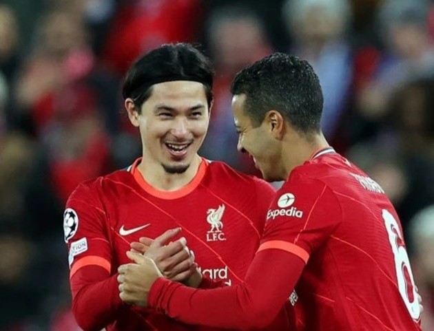 Klopp On the thinking behind moving Takumi Minamino to the right towards the end of the second half. - Bóng Đá