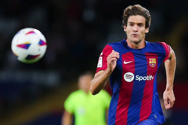 Marcos Alonso playing key mentoring role at Barcelona - Bóng Đá