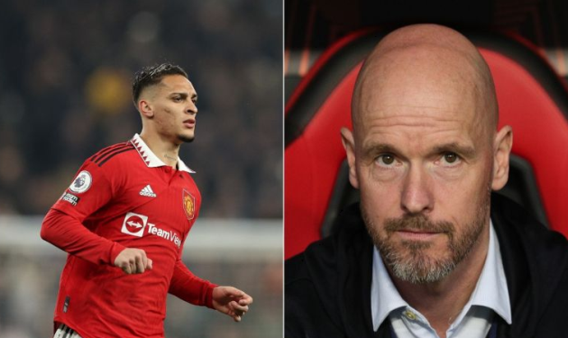 Erik ten Hag explains Antony decision after naming line-up to face Aston Villa - Bóng Đá