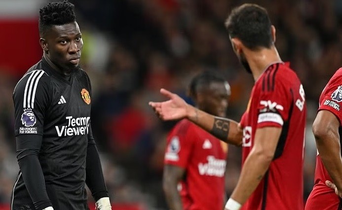 Andre Onana bị chê bai sau 3 trận cho MU ở Ngoại hạng Anh - Bóng Đá