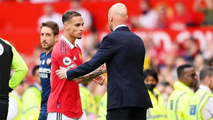 Antony: Erik ten Hag trusts Manchester United winger to fight back amid criticism - Bóng Đá