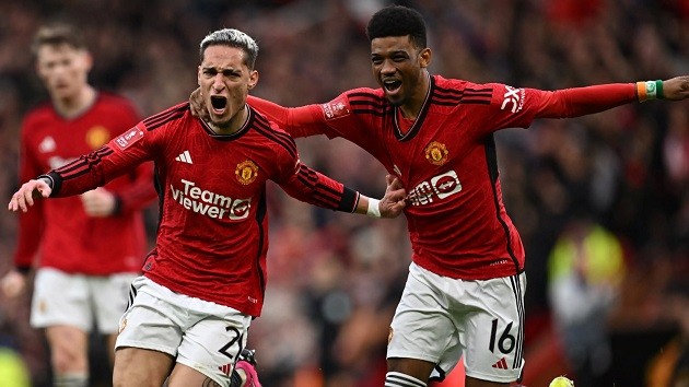 Antony and Amad Diallo - Man Utd's unlikeliest of heroes - Bóng Đá