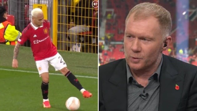 Fred phản pháo Paul Scholes  - Bóng Đá