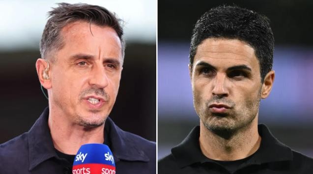 ‘I’ve never seen it work’ – Gary Neville questions Mikel Arteta’s goalkeeper decision - Bóng Đá
