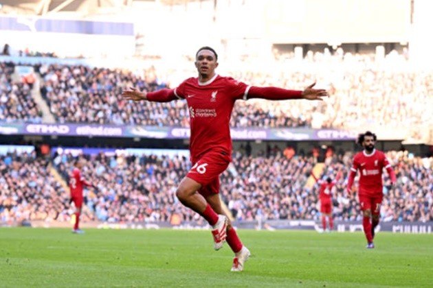 TRỰC TIẾP Man City 1-1 Liverpool (H2): Arnold ghi bàn - Bóng Đá