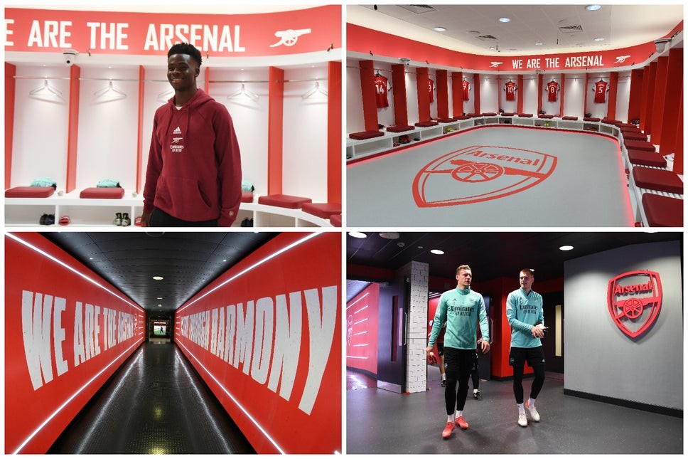 Arsenal trình làng phòng thay đồ đẳng cấp, sang xịn - Bóng Đá
