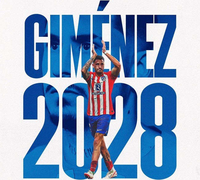 José Maria Giménez has signed new long term deal at Atlético Madrid  - Bóng Đá