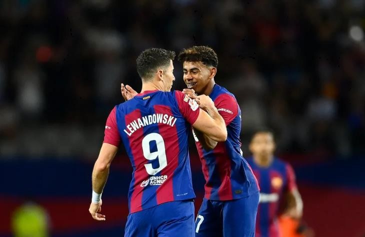 Lamine Yamal speaks out on Robert Lewandowski saga after scoring in Spain win - Bóng Đá