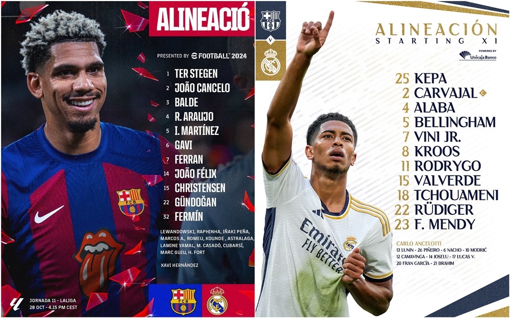 Barcelona vs Real Madrid: 4 bàn; Kịch tính ở Montijuic  - Bóng Đá