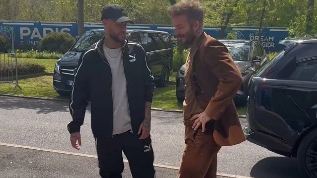 David Beckham pays visit to PSG as Inter Miami chase Lionel Messi transfer - Bóng Đá