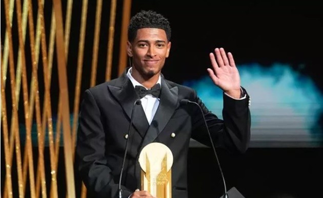 Jude Bellingham makes feelings on Lionel Messi crystal clear at Ballon d'Or ceremony - Bóng Đá