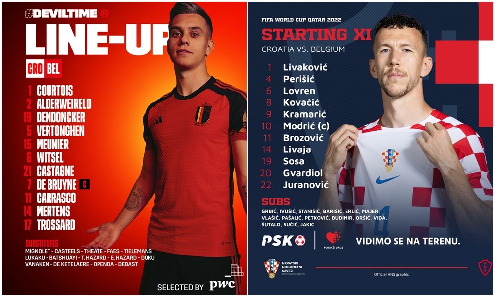 TRỰC TIẾP Croatia vs Bỉ: Dấu chấm hết cho thế hệ vàng Quỷ đỏ - Bóng Đá