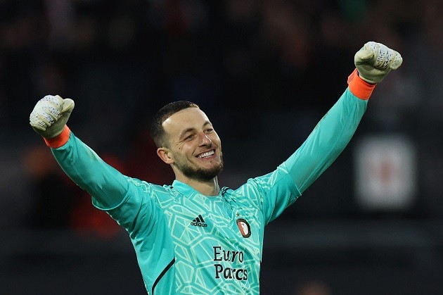 Feyenoord goalkeeper Justin Bijlow open to big transfer to Man Utd, contact made - Bóng Đá