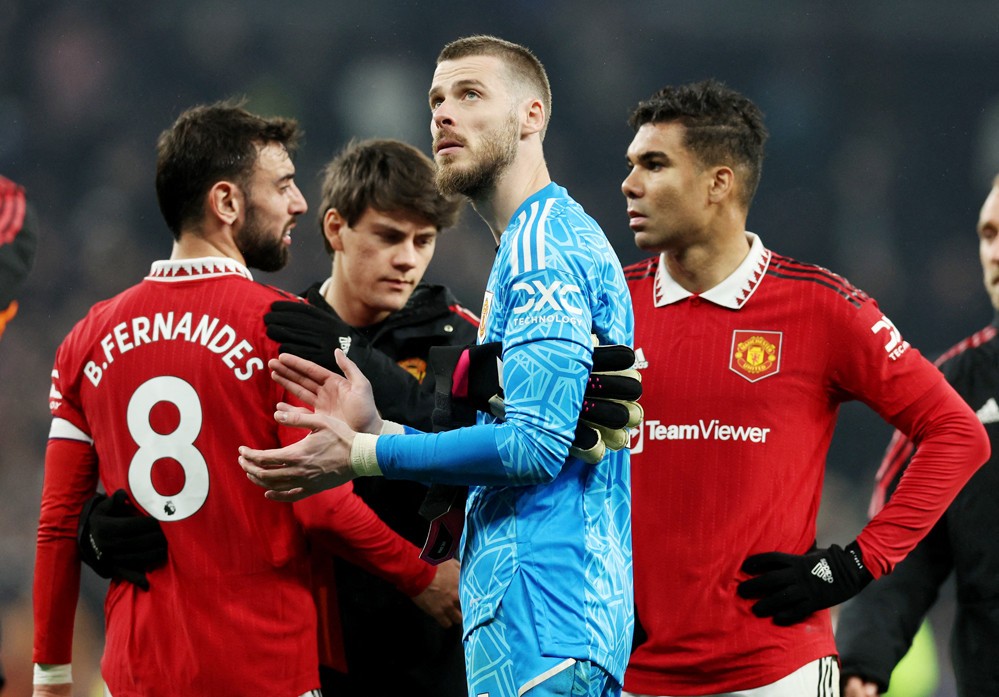 Man United bị cầm hòa, Bruno mắng thẳng mặt Casemiro - Bóng Đá
