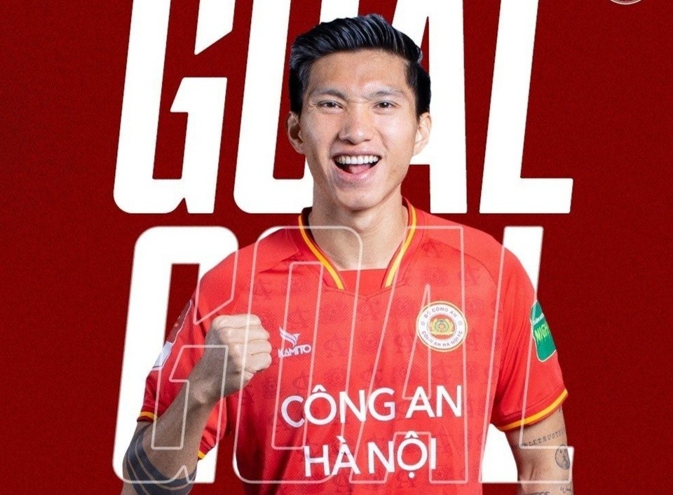 Văn Hậu giúp CAHN lội ngược dòng trước Khánh Hòa - Bóng Đá