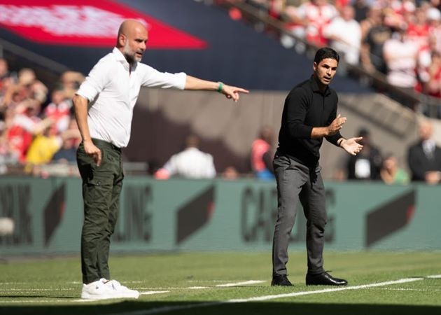 Man City bắn 1 tên trúng 2 đích khiến Arsenal vỡ mộng - Bóng Đá