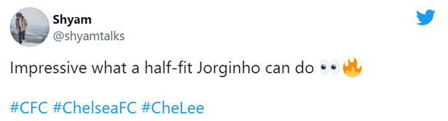 'Different gravy': Some Chelsea fans applaud their 'unreal' player's performance vs Leeds (Jorginho) - Bóng Đá